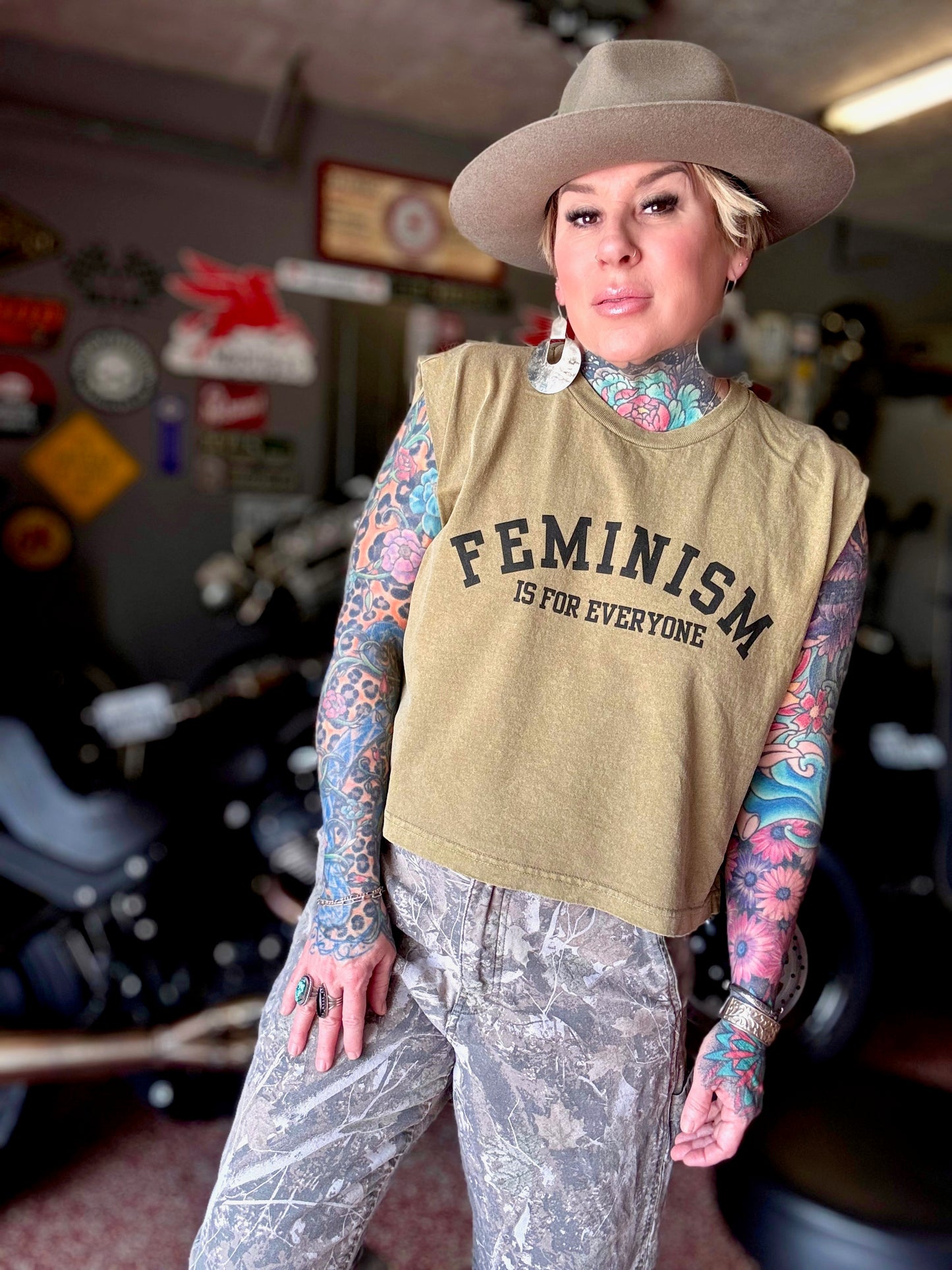 Feminism Sleeveless Tee