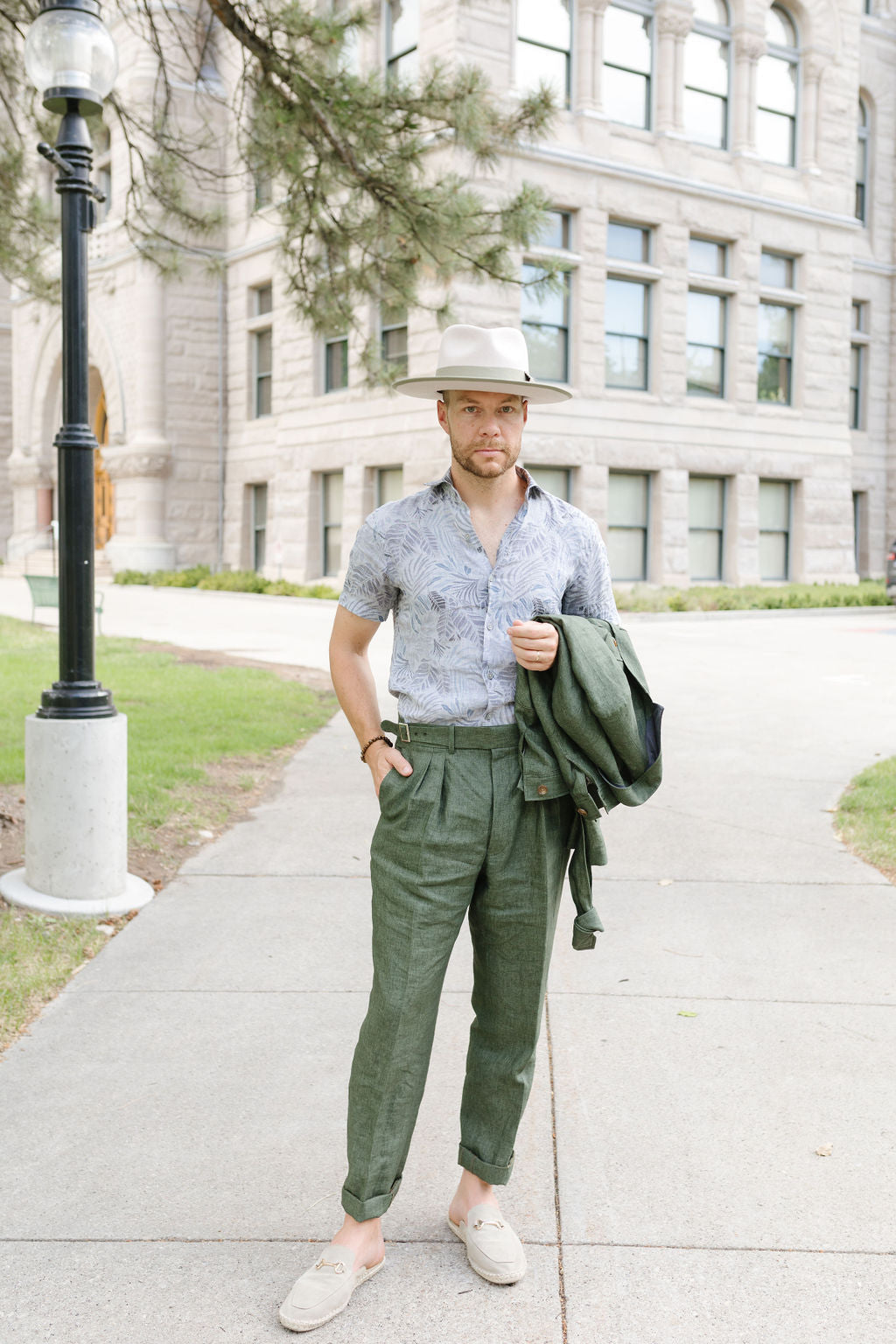 BUSHWICK RANCHER HAT – IVORY / SAGE